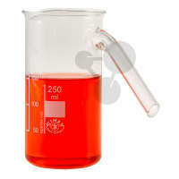 Überlaufgefäß Borosilikatglas 250 ml