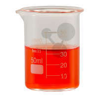Becherglas 150 ml niedrige Form Borosilikatglas