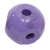 Phosphor-Kalotte, violett, 5 Löcher, 120° tripyramidal, ø 23mm, 10 Stück 1