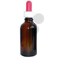 Pipettenflasche 50 ml GL18 braun 10 Stk Laborglas