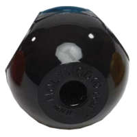 Kohlenstoff-Kalotte, schwarz, 4 Löcher, 109° tetraedrisch, ø 23mm, 10 Stück