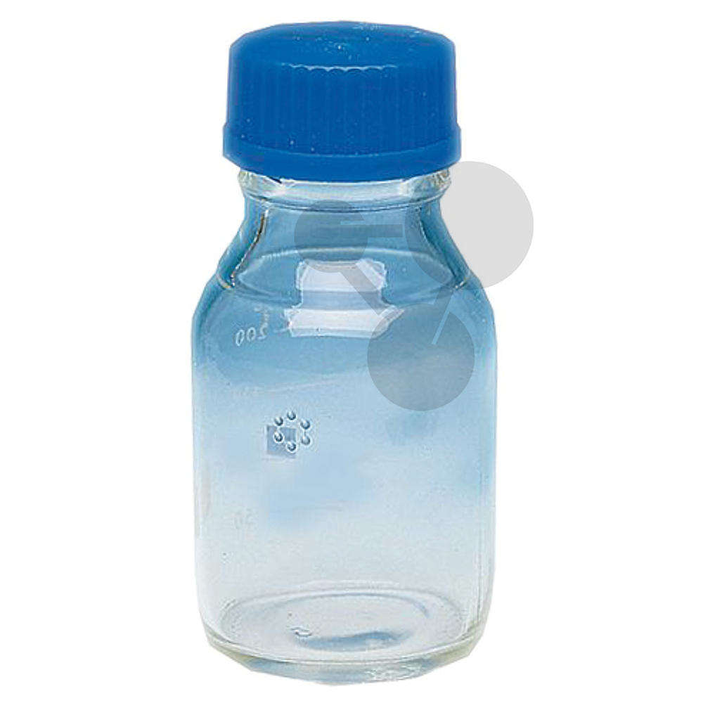 Laborflaschen  Borosilikatglas DURAN-Glas GL45 Gewinde - bei Braunglas ohne Verschluss
