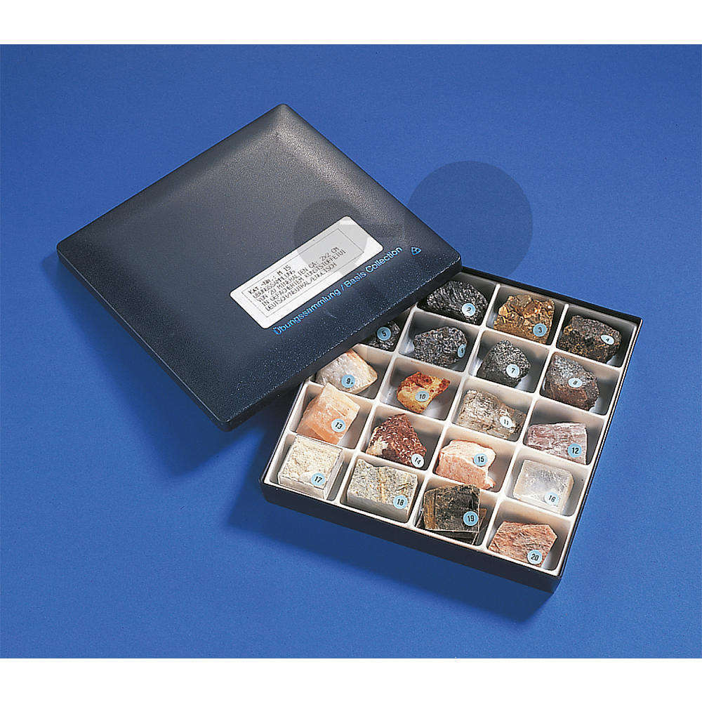 Mineralien-Basis-Kit 20 Mineralien