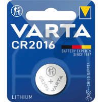 Pile bouton lithium 3V CR2016