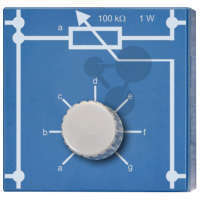 Steckelement Potentiometer 100 kΩ
