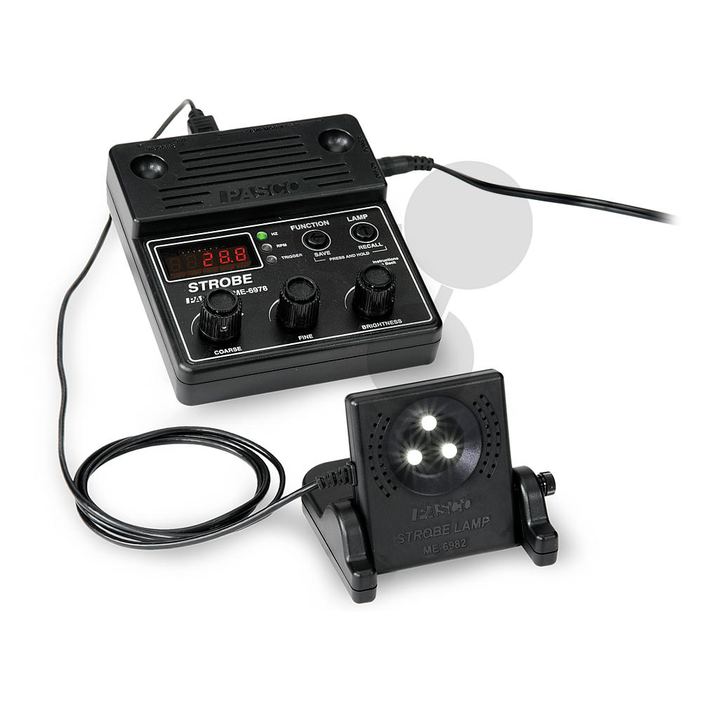 LED-Stroboskop m. Steuergerät / NF- und Messverstärker & Stroboskop /  Experimentierhilfen